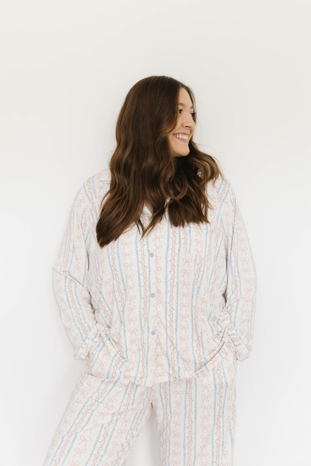 Dainty Bows Women's Pajama Set