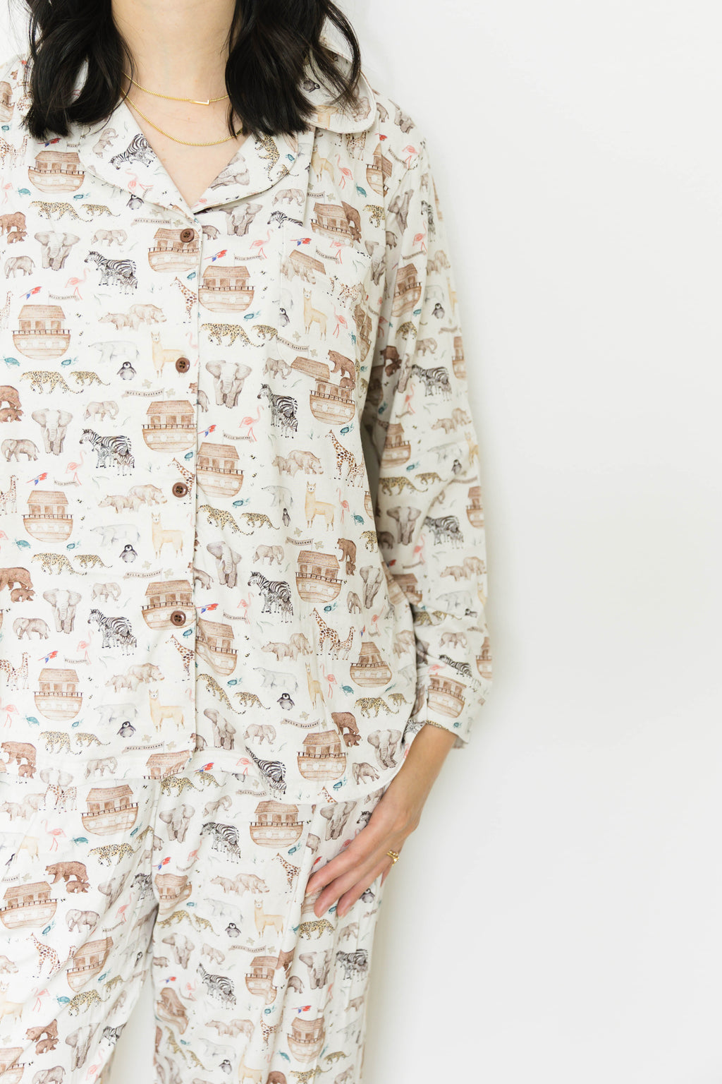 Noah's Ark Women's Bamboo Pajama Set