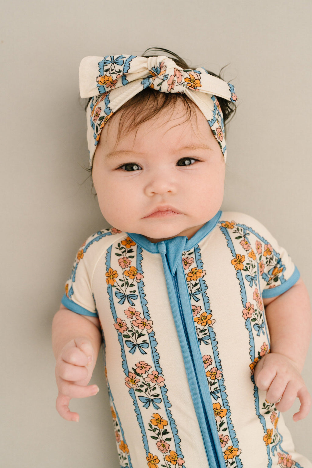 Cottage Bouquet Bamboo Short Romper
