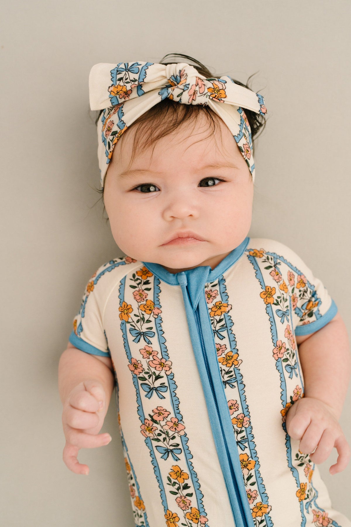 Cottage Bouquet Bamboo Short Romper
