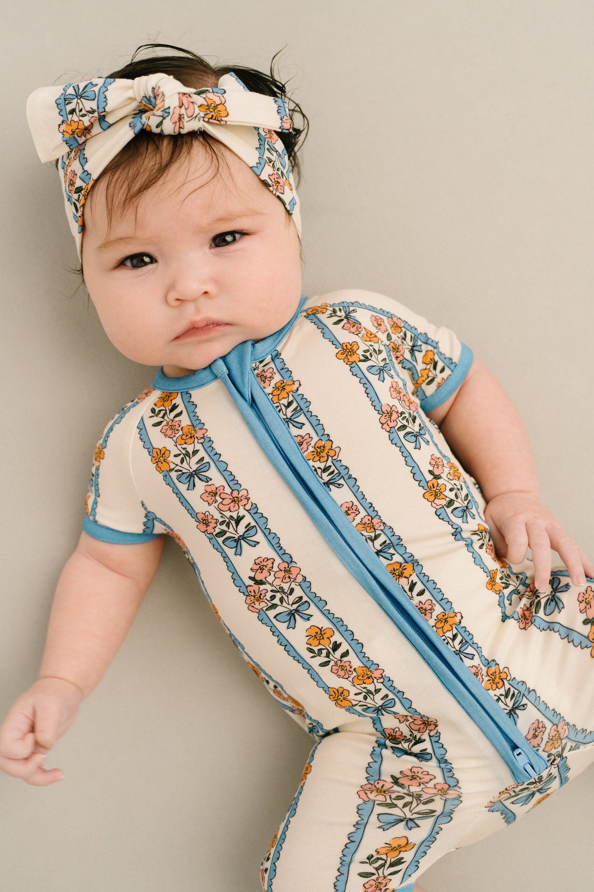 Cottage Bouquet Bamboo Short Romper
