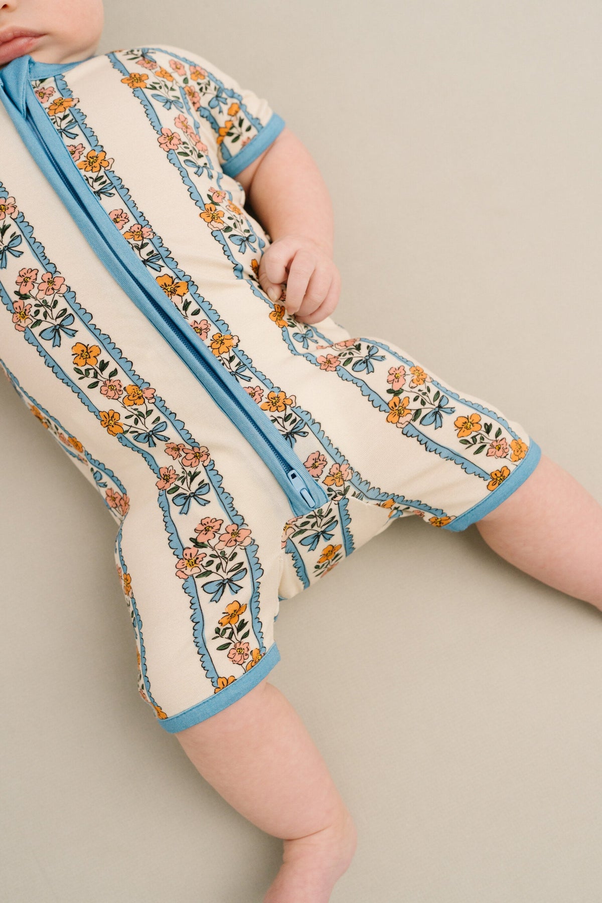 Cottage Bouquet Bamboo Short Romper