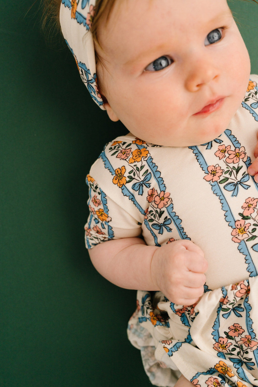 Cottage Bouquet Bodysuit Bamboo Dress