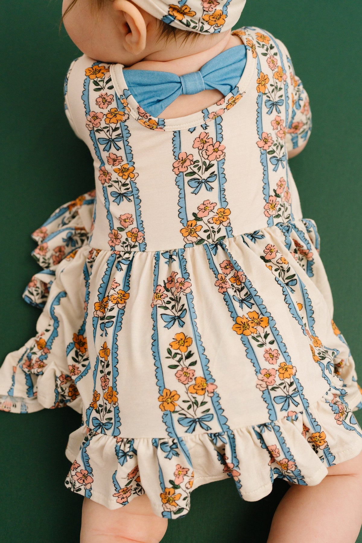 Cottage Bouquet Bodysuit Bamboo Dress