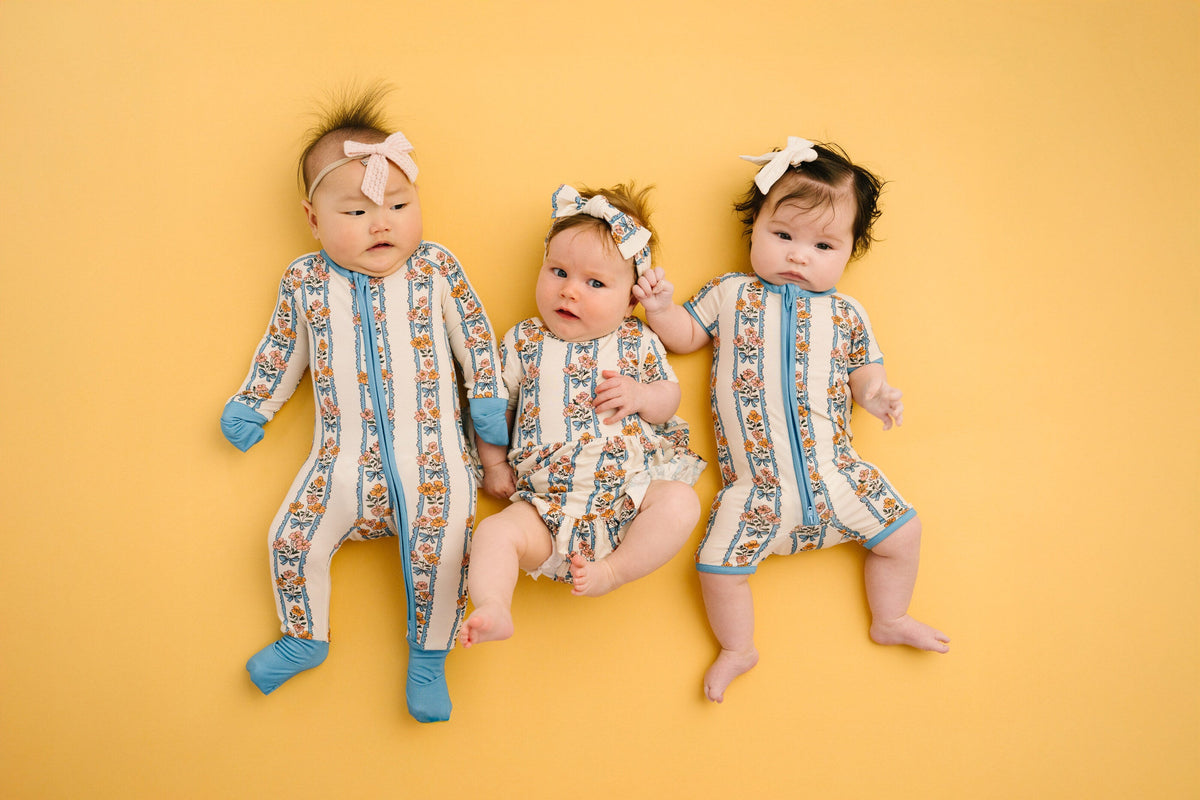 Cottage Bouquet Bodysuit Bamboo Dress