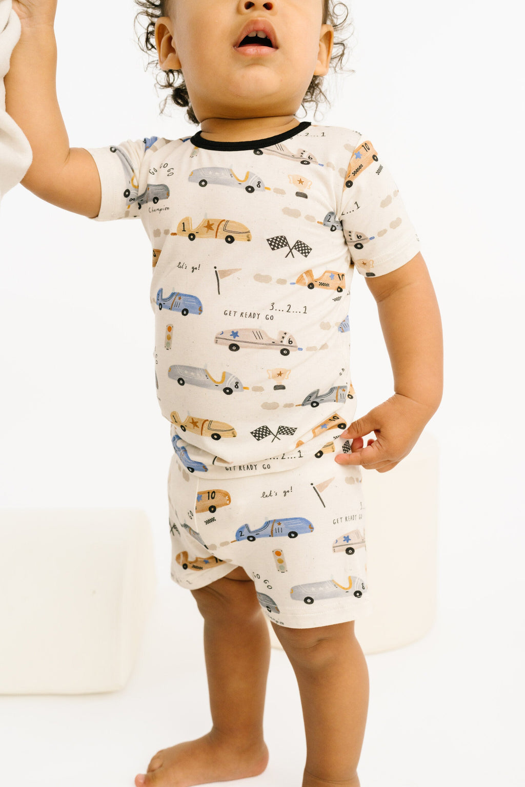 Speedway Bamboo Shorts Set