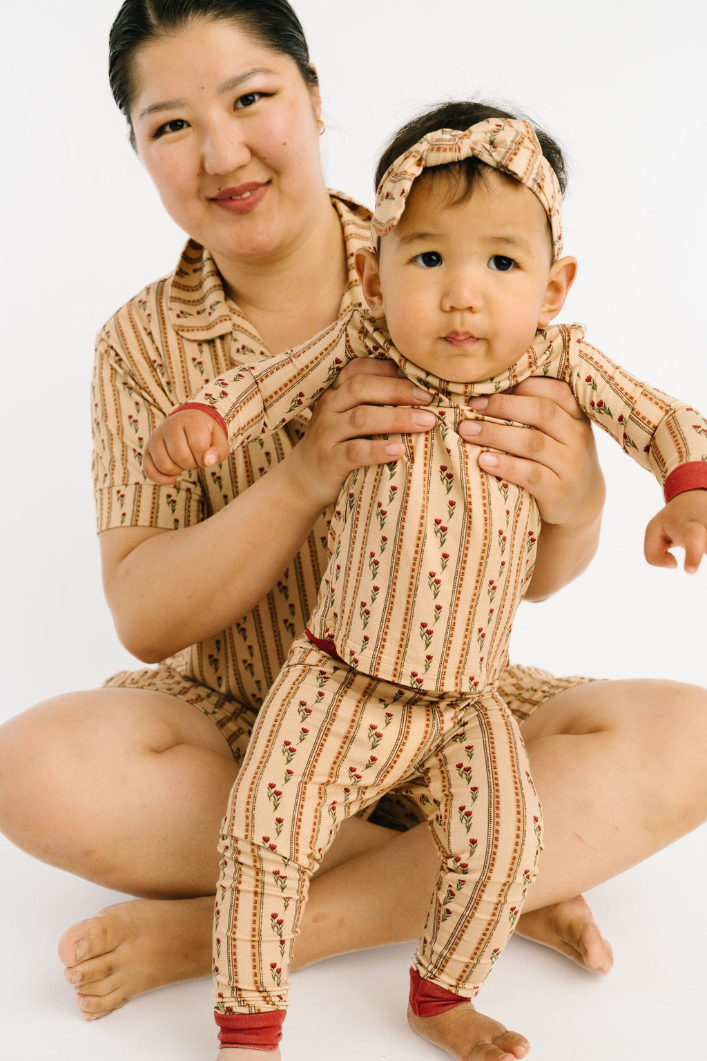 Floral Heirloom Bamboo Set