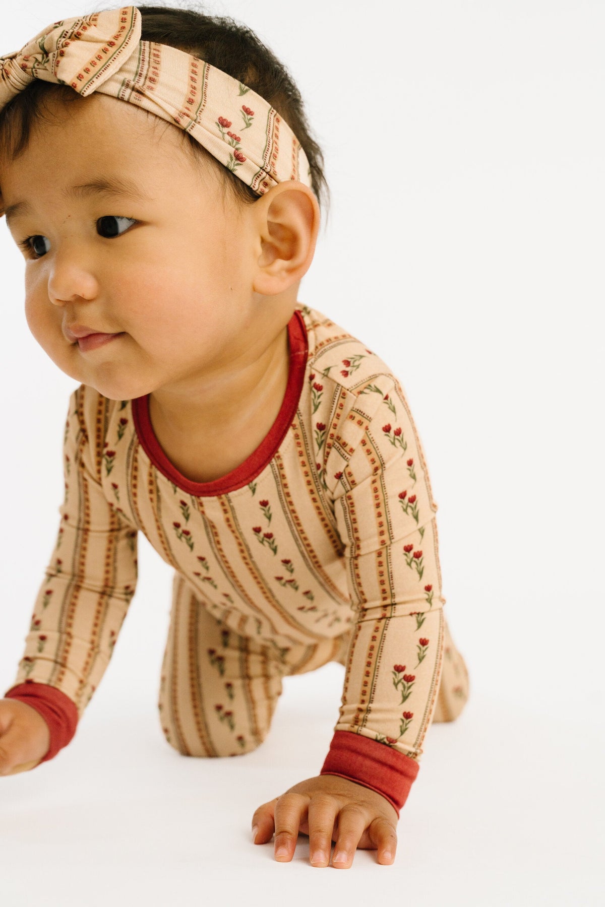 Floral Heirloom Bamboo Set