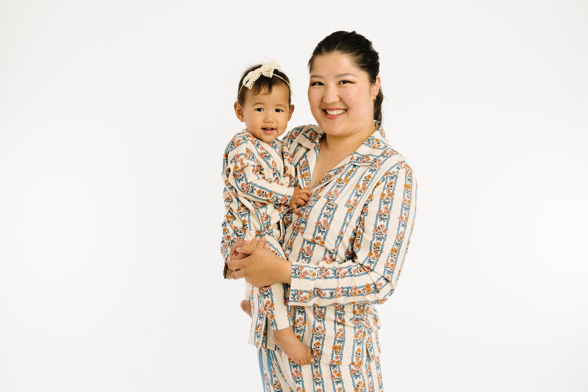 Cottage Bouquet Women's Bamboo Pajama Set