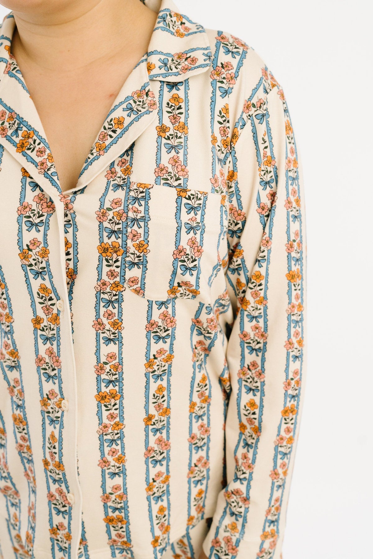 Cottage Bouquet Women's Bamboo Pajama Set