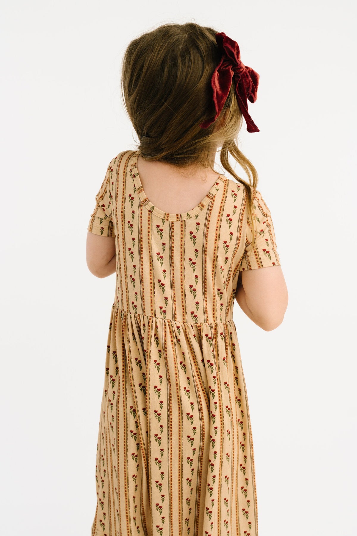 Floral Heirloom Short Sleeve Bamboo Dress