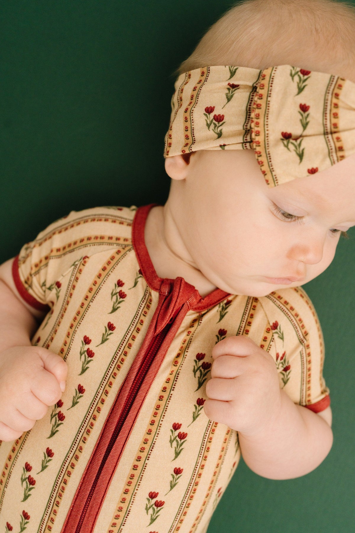Floral Heirloom Bamboo Short Romper